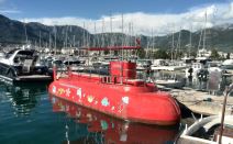 Turistička podmornica u Baru