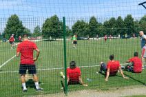 Miodrag Božović častio igrače odmorom