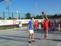 Košarkaški kamp Teo 4 na Srebrnom jezeru.