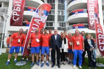 Podignuta zastava Srbije u Rio de Žaneiru (OI 2016) FOTO