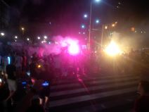 Srbija, slavlje na trgu