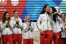 Doček srpskih olimpijaca ispred Skupštine