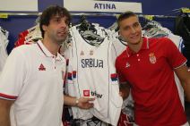 Miloš Teodosić se družio sa decom