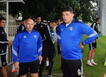 Gordan Petrić prvi trening u Čukaričkom.