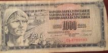 Stare novčanice - SFRJ