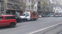 Dorćol - sudar u Ulici cara Dušana