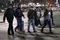 Fanovi pred koncert Svetlane Cece Ražnatović u Spensu u Novom Sadu.