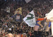Zvezda-PAO, Navijači na utakmici Evrolige FOTO