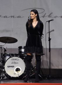 Ivana Španović na modnoj reviji