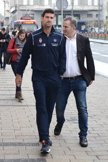 Novak Djoković u Beogradu: Žreb za Dejvis kup Srbija - Španija FOTO