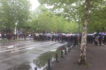 Majke koje protestuju u Crnoj Gori pokušavaju da uđu u sud