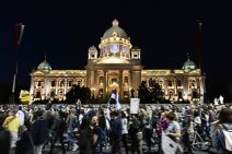 Savamala Ne davimo Beograd protest 25. april