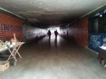 Beograd - osvetljen podzemni prolaz kod Ušća