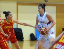 Srbija Crna Gora 72:40 pripremna utakmica košarkašica