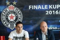 Najava finala Kupa Partizan Crvena zvezda