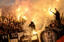 Navijači i igrači FK Partizan proslavili titulu Kupa Srbije.