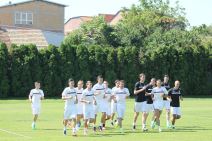 Mladi igrači Partizana na pripremama prvog tima