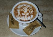 Radul Dubljević - barista - slike na peni kafe