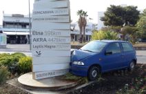 Udes u Baru - Punto se "zakucao" u Nulti Kilometar