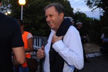 Partizan - Olimpijakos: Slike iz VIP lože, Obradović, Milošević, Kovačević...