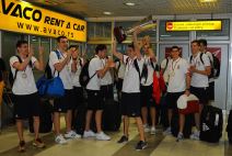 Orlići šampioni Evrope: doček na aerodromu u Beogradu