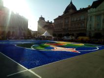 Humanitarna akcija "Čepom do osmeha" u Novom Sadu.