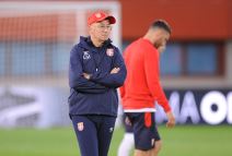 Dragan Stojković Piksi sa reprezentacijom Srbije u Austriji