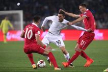 Navijači slave gol Aleksandar Prijović na Srbija - Gruzija (VIDEO)