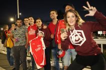 Doček za Arsenal u Beogradu