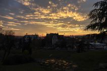 Zalazak sunca Beograd Fotografije