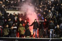 Partizan - Crvena zvezda 1:1, tuča navijača 156. večiti derbi u slikama