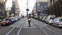 Protest auto-škola u Beogradu, blokirane Nemanjina i Kneza Miloša FOTO