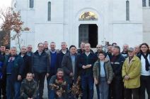 Oplenac Badnji dan tradicionalna seča badnjaka