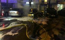 Podgorica Zapaljen automobil u centru grada 