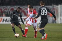 Igrač utakmice Crvena zvezda - CSKA Moskva u Ligi Evrope