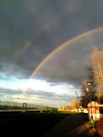 Dvostruka duga u Beogradu FOTO