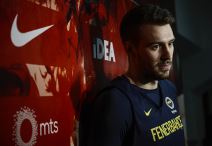 Crvena zvezda - Fenerbahče, Kalinić, Gudurić i Obradović na treningu u Pioniru FOTO