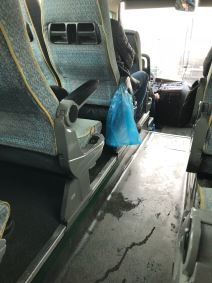 Autobus Beograd - Novi Sad - prljav i raspada se