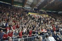 ABA liga: Crvena zvezda - Budućnost, fudbaleri Zvezde u publici FOTO