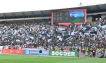 Večiti derbi Zvezda - Partizan navijači Partizana