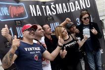 Dr Iggy, Ivan Gavrilović, Kerber, Dženan Lončarević IMPERO Music Week Tašmajdan FOTO