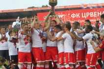 Crvena zvezda - Voždovac proslava titule 2017/18
