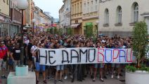 Protest u Banjaluci: Uprava napolje FK Borac