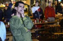 Srbija - Švajcarska navijači na Trgu Nikole Pašića gledaju utakmicu FOTO