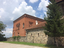 Manastir Žiča - otrkivena ploča iz 16. veka