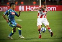 Crvena zvezda - Napoli 0:0 koreografija i navijanje