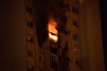 Požar u Bloku 63: Izgoreo muškarac (FOTO)