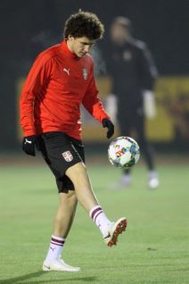 Trening reprezentacije Srbije u Pazovi pred utakmicu protiv Litvanije