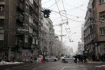 Kran se nakrivio u Takovskoj u Beogradu - slede krivične prijave protiv investitora