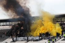 Tuča fudbalera Partizan Spartak